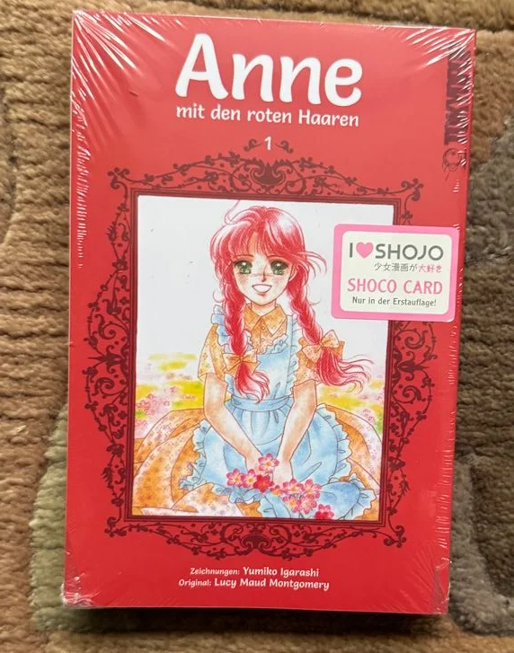 Anne mit den roten Haaren Manga Band.1.webp