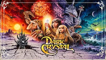 Dunkler Kristall im Fantasy-Poster.webp